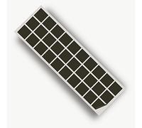 JasonCarlMorgan JCM Graphics Kitchen & Bathroom Vinyl Wall Tile Transfers, 2 Inch SQ 30 Tile Pack Charcoal Grey Glossy Finish