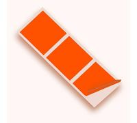 JasonCarlMorgan JCM Graphics Orange Gloss 150mm SQ Vinyl Wall Tile Stickers Kitchen & Bathroom Transfers 36 Pack