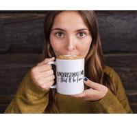 JasonCarlMorgan StickerCreations Underestimate Me Thatll Be Fun Sarcastic Mug 11oz Standard White