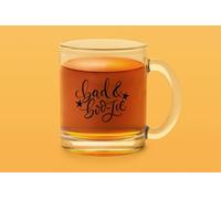 JasonCarlMorgan WinsterCreations Custom Assorted Designs Halloween DIY Create Own Glass Cup Sticker Labels Bad & Boo-tie Black