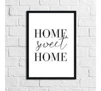 JasonCarlMorgan WinsterCreations Home Sweet Home Simple Home Wall Decor Print A2 High Gloss