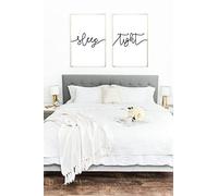 JasonCarlMorgan WinsterCreations Sleep Tight Bedroom Wall Decor Set Of 2 Print Set A2 Normal