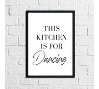 JasonCarlMorgan WinsterCreations This Kitchen Is Made For Dancing Simple Wall Decor Print A2 High Gloss