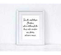 JasonCarlMorgan WinsterCreations Twas The Night Before Christmas Seasonal Wall Home Decor Print A4 High Gloss