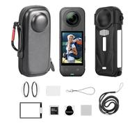 JasonMighty For Insta 360 X5 Camera Protective Accessories Include Camera Case/Silicone Case/Lens Guards/Screen Tempered Glass/Protection Kits