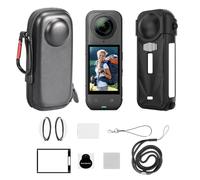 JasonMighty For Insta 360 X5 Camera Protective Accessories Include Camera Case/Silicone Case/Lens Guards/Screen Tempered Glass/Protection Kits