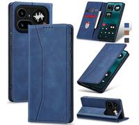 Jasonyu Wallet Case for Nothing Phone 4a Pro, Flip PU Leather, Blue