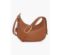 Jasper Conran London Beatrix Scoop Leather Crossbody Gold