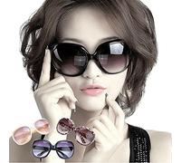Jasper Finn LARGE OVERSIZED LADIES WOMEN SUNGLASSES DESIGNER BIG FRAME RETRO VINTAGE FASHION (Black)