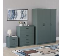 (Jasper Green) Vida Designs Riano 3 Piece Bedroom Set 11