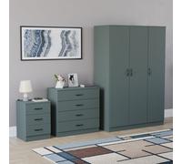 (Jasper Green) Vida Designs Riano 3 Piece Bedroom Set 12