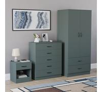 (Jasper Green) Vida Designs Riano 3 Piece Bedroom Set 3