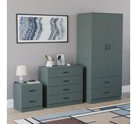 (Jasper Green) Vida Designs Riano 3 Piece Bedroom Set 4