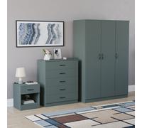 (Jasper Green) Vida Designs Riano 3 Piece Bedroom Set 9