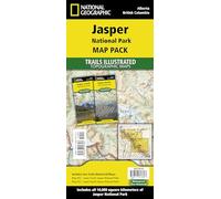 Jasper National Park (Map Pack): Trails Illustrated Maps (National Geographic Trails Illustrated Map)