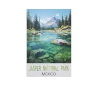 Jasper National Park Mexico,Puzzle 1000 Pieces Of Paper Puzzles Suitable For Adults Children Families Stress Relief Puzzle Games(50x70cm)-FT73