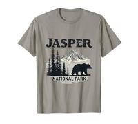 Jasper National Park Mountain Bear Pines T-Shirt