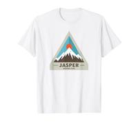 Jasper National Park Value Graphic T-Shirt, Men, White, XL
