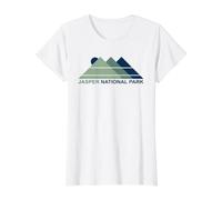 Jasper National Park Value Graphic T-Shirt, Women, White, M