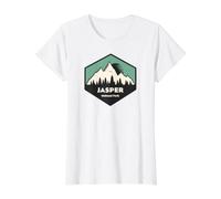 Jasper National Park Value Graphic T-Shirt, Women, White, S