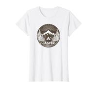 Jasper National Park Value Graphic T-Shirt, Women, White, XS