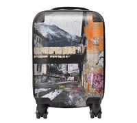 Jasper Reed: 00013 Suitcase Designer Luggage Orange Mini Cabin