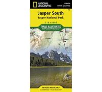 Jasper South Map: Trails Illustrated National Parks (National Geographic Trails Illustrated Map)