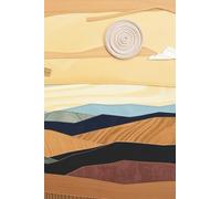 Jasper The TimidCat Notebook: Desert Dunes Soft Cover: A simple, inspiring notebook for journaling, planning, and creative expression