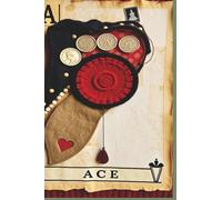 Jasper The TimidCat Notebook: The Seed of Abundance - Tarot Inspired Mixed Media Soft Cover Ace of Coins: A simple, inspiring soft cover notebook for journaling, planning, and creative expression