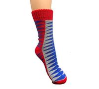 Jasper's Men's Socks Ribbed Cuff Unique Designs Colourful Funky Gift Idea 13 Designs (UK 7-11 One Size, Regular, REDDIAMOND)