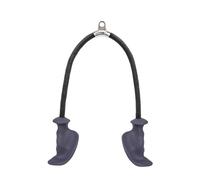 JASPORT Ergonomic Triceps Rope (Grey) for Indoor Strength Training for Triceps, Smokes, Abdomen, for Power Station, Smith Rack, Home Gym or Gym, Anti Callus…