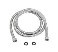 JASSFERRY 1.5M(59-Inch) Stainless Steel Shower Hose Anti-Explosion Leakproof Flexible Anti-Kink Replacement with Solid Brass Connector