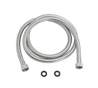 JASSFERRY 1.5M(59-Inch) Stainless Steel Shower Hose Anti-Explosion Leakproof Flexible Anti-Kink Replacement with Solid Brass Connector