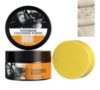 JASUBAI Multi-Purpose Car Interior Cleaner Paste, Leather, Plastic Fabric Cleaning Cream for Seats, Dashboard Upholstery, Deep Stain Remover, Restores Shine, Auto Detailing Kit Conditioner (1)
