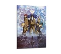JASURYWO I R I 86 Eighty Six Anime9 Posters Aesthetic Wall Art Decor Vintage Canvas Decorative Painting Poster for Living Room Bed Room 16x24inch(40x60cm) Frame-style
