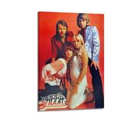 JASURYWO I R I ABBA Posters Aesthetic Wall Art Decor Vintage Canvas Decorative Painting Poster for Living Room Bed Room 12x18inch(30x45cm) Frame-style