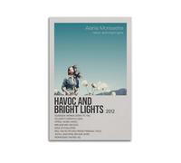 JASURYWO I R I Alanis Morissette Havoc And Bright Lights Posters Aesthetic Wall Art Decor Vintage Canvas Decorative Painting Poster for Living Room Bed Room 08x12inch(20x30cm) Unframe-style