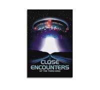 JASURYWO I R I Close Encounters of The Third Kind 1977 Posters Aesthetic Wall Art Decor Vintage Canvas Decorative Painting Poster for Living Room Bed Room 12x18inch(30x45cm) Unframe-style