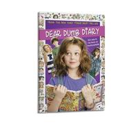 JASURYWO I R I Dear Dumb Diary Movie Posters Aesthetic Wall Art Decor Vintage Canvas Decorative Painting Poster for Living Room Bed Room 08x12inch(20x30cm) Frame-style
