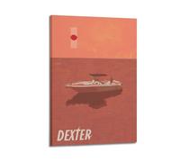 JASURYWO I R I Dexter TV Series Posters Aesthetic Wall Art Decor Vintage Canvas Decorative Painting Poster for Living Room Bed Room 08x12inch(20x30cm) Frame-style