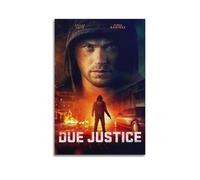 JASURYWO I R I Due Justice Posters Aesthetic Wall Art Decor Vintage Canvas Decorative Painting Poster for Living Room Bed Room 24x36inch(60x90cm) Unframe-style