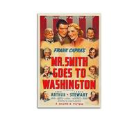 JASURYWO I R I Mr. Smith Goes to Washington Posters Aesthetic Wall Art Decor Vintage Canvas Decorative Painting Poster for Living Room Bed Room 16x24inch(40x60cm) Unframe-style