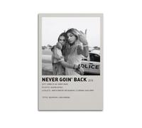 JASURYWO I R I Never Goin' Back Posters Aesthetic Wall Art Decor Vintage Canvas Decorative Painting Poster for Living Room Bed Room 20x30inch(50x75cm) Unframe-style