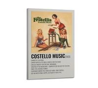 JASURYWO I R I The Fratellis Posters Aesthetic Wall Art Decor Vintage Canvas Decorative Painting Poster for Living Room Bed Room 08x12inch(20x30cm) Frame-style