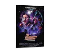 JASURYWO I R I The Philadelphia Experiment Posters Aesthetic Wall Art Decor Vintage Canvas Decorative Painting Poster for Living Room Bed Room 24x36inch(60x90cm) Frame-style
