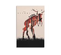 JASURYWO I R I The Ritual Movie Posters Aesthetic Wall Art Decor Vintage Canvas Decorative Painting Poster for Living Room Bed Room 24x36inch(60x90cm) Unframe-style