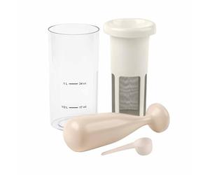 JATA MILKER JELV2300 - Homemade Vegetable Milk Maker, Oatmeal, Soy, Rice, Almonds, Maximum Emulsion, 1 Litre in 1 Minute. With 5 Recipes. Does not include Blender