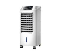JATIBOSH Mobile Air Conditioners, 6L AC Unit Tank 60W Evaporative Air Cooler Automatic Light Off, 3 Modes 7H Timer Remote Control 3 Ice Box Quiet Cooling Fan for Home, Office.