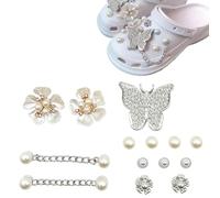 jatimdotin 20 Pièces Charmes de Chaussure, Pins Croc, Décorations de Chaussures de Bricolage, Breloques de Chaussures pour Femmes