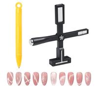 jatimdotin Cat Eye Magnet for Nails, 5 in 1 Versatile Magnet Tool Set for Nails, Diverse Glassy Cat eye Effect for Cat Eye Gel Polish